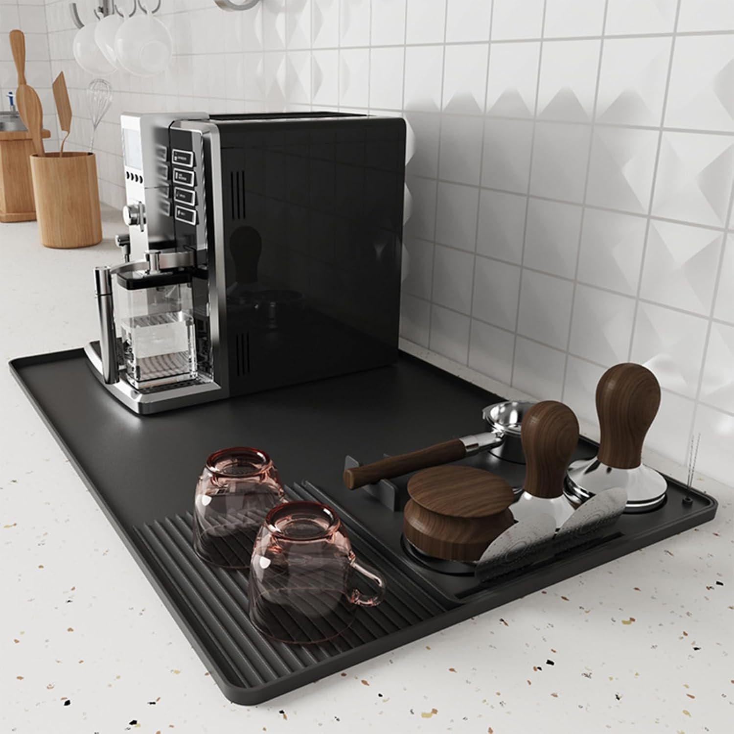 Bar Mat Rubber - Tappetino da caffè in silicone 3