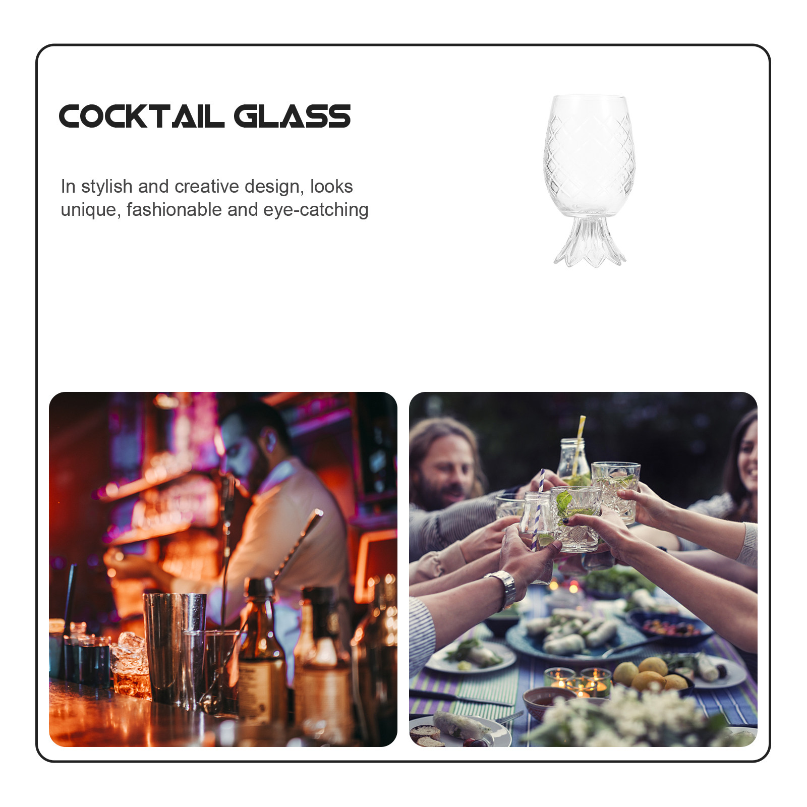 Set di Bicchieri da Cocktail a - Home Bar Set recensione e prezzo