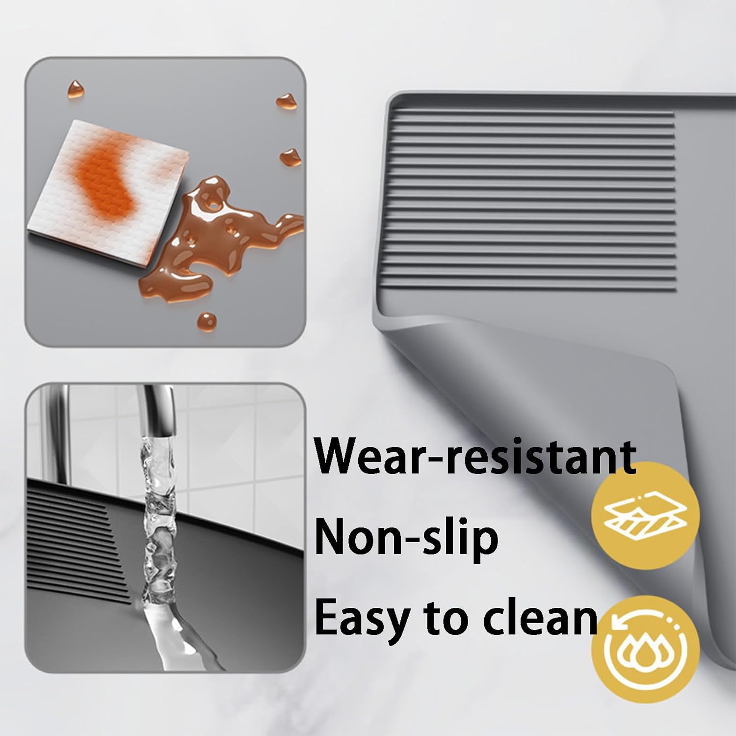 Tappetino da caffè in silicone - Bar Mat Rubber recensione e prezzo